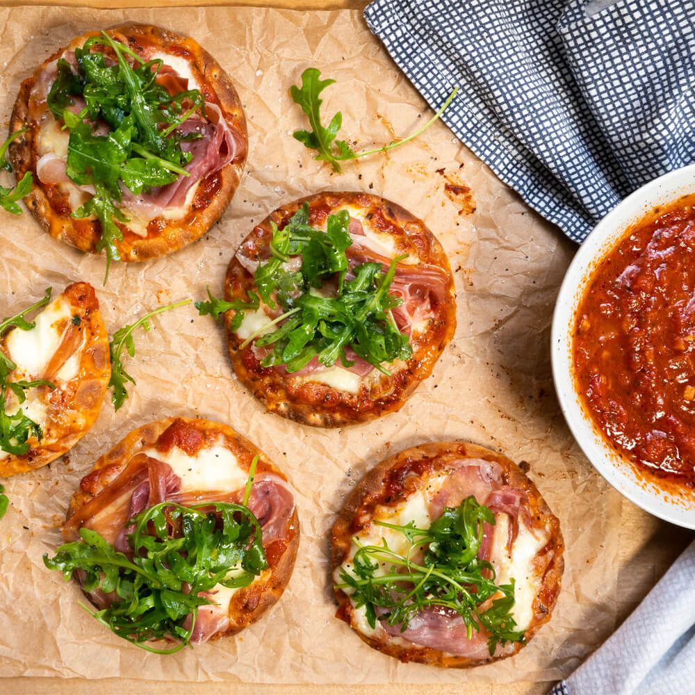 Hönö Saaristolaisrieska minipizza