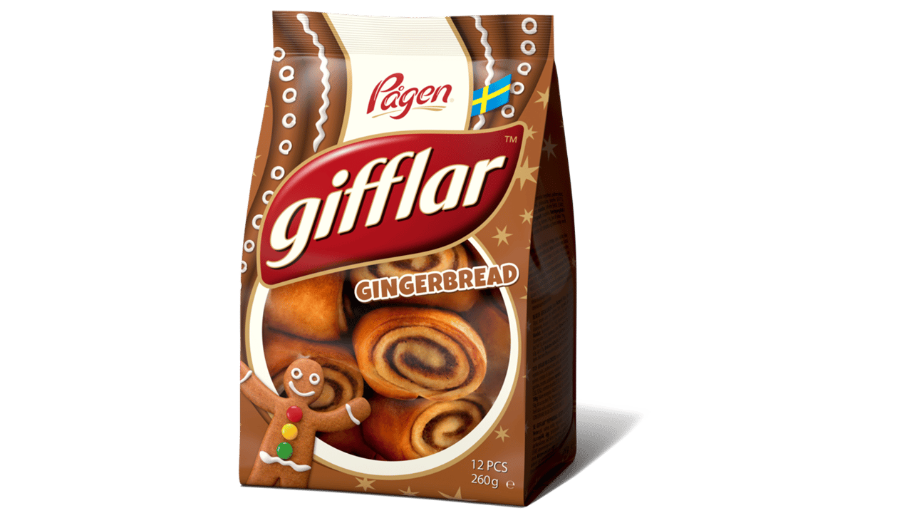 Kuva Gifflar Piparkakku pakkauksessaan