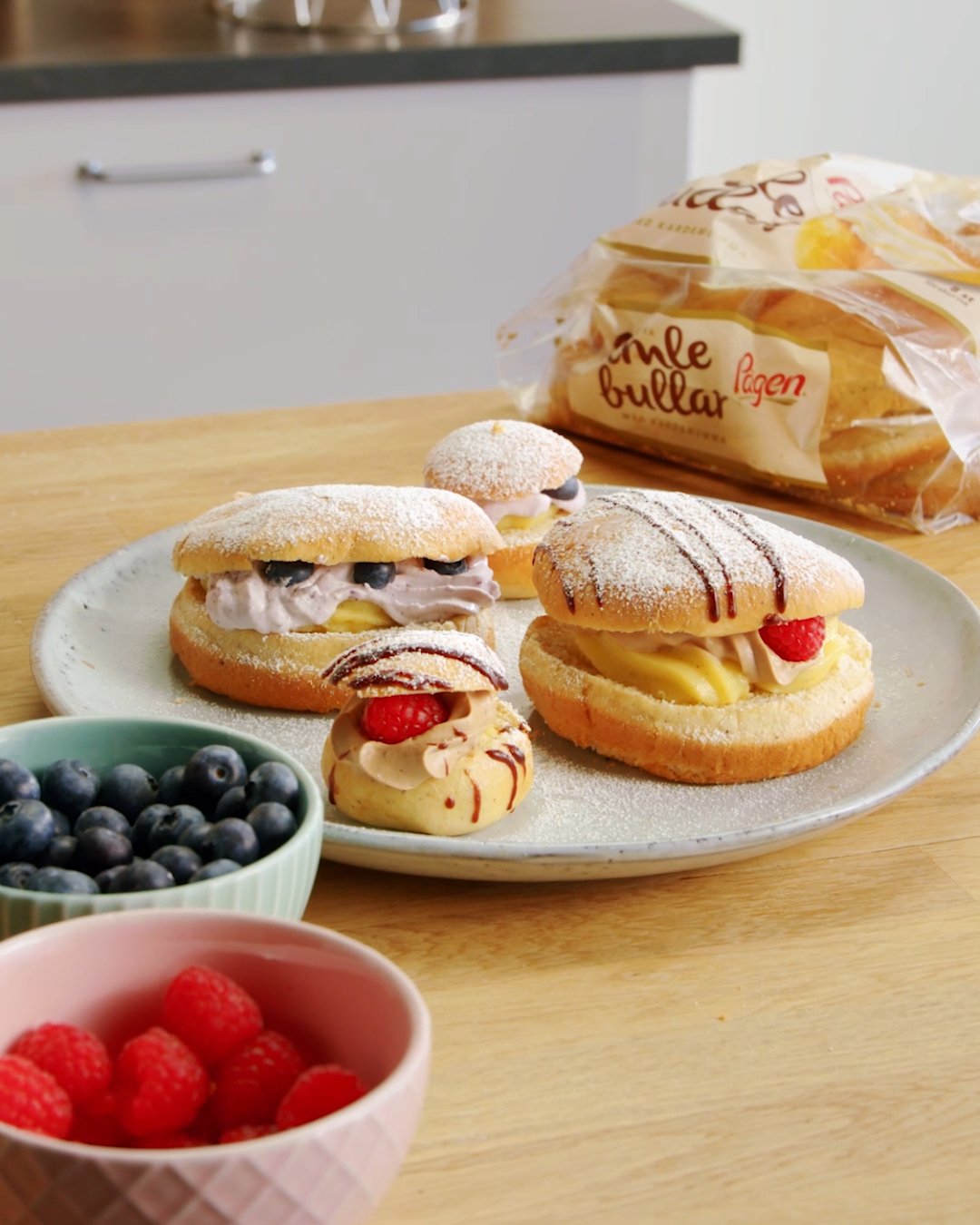 Kuva tuotteesta Semlabullar – variaatioita