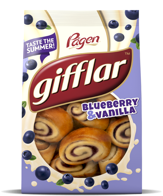 Gifflar Mustikka & Vanilja