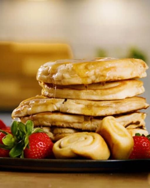 Pannukakut Gifflar Vaniljan kanssa